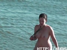 Real nudist beach hidden cam chicks naked ass on the beach